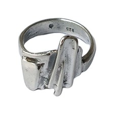 Handgefertigter Modernist Ring