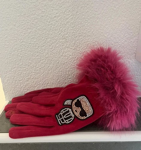 Handschuhe beerenton motiv - handschuhe,