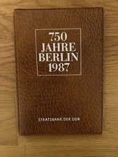 DDR - Sonderausgabe - 750 Jahre Berlin 1987 - Münztasche