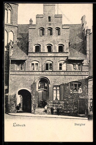 Lübeck burgtor - lübeck,,