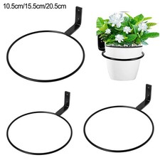 1 Stück Pflanze Blumentopf Wandmontage Ring Halter Garten Hänge Korb Halterung