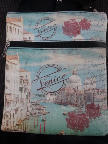 Cross bag mit venedig - cross-bag, venedig-motiv