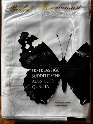 Brokat und damastbettwäsche - und,