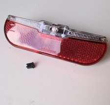 Trelock Z Fahrrad LED Rücklicht 6 V, 1 LED, für Dynamo-Betrieb, Reflektor breit