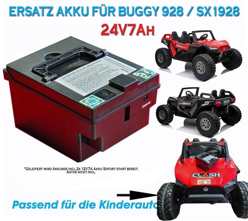Ersatz akku 24v7ah - ersatz, (2x12v7ah)