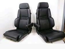 RECARO ORTHOPÄD PAAR LEDER NEU BEZOGEN KLIMAPAKET MERCEDES MIT ARMLEHNE