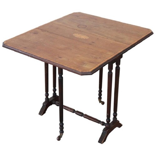 Antiker couchtisch streifen - couchtisch,