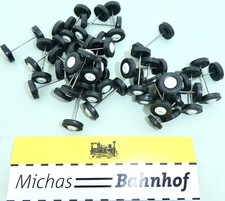 Herpa Albedo LKW 30 Stück Achse Räder weiß Felge Basteln Ladegut H0 1:87 R405 å