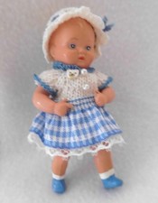 Puppenstube - Puppe - Schildkröt -  Celluloid - Püppchen 8,5 cm groß