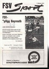 Fussball-Programmheft  73/74