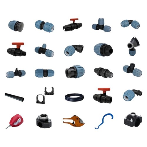 Klemmverbinder fittings - pp,