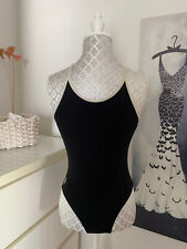 Ralph Lauren Kinder Mädchen Badeanzug Schwarz Gefüttert Gr. 12