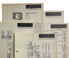 Original Selten Unterlagen