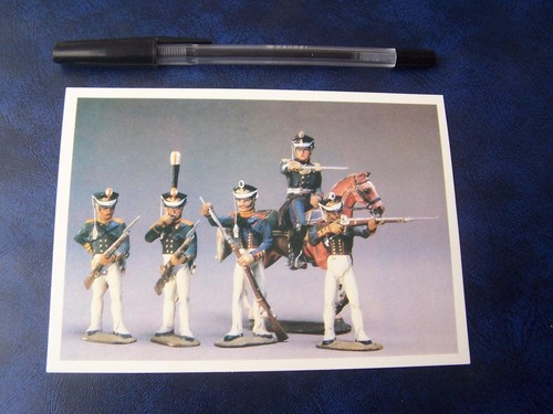 Sammlerkarte zinnsoldaten - zinnsoldaten,