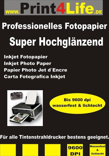 100 blatt fotopapier - 100, a4