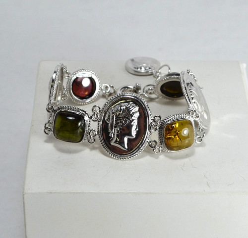 Silber armband 925 turmaline - armband,