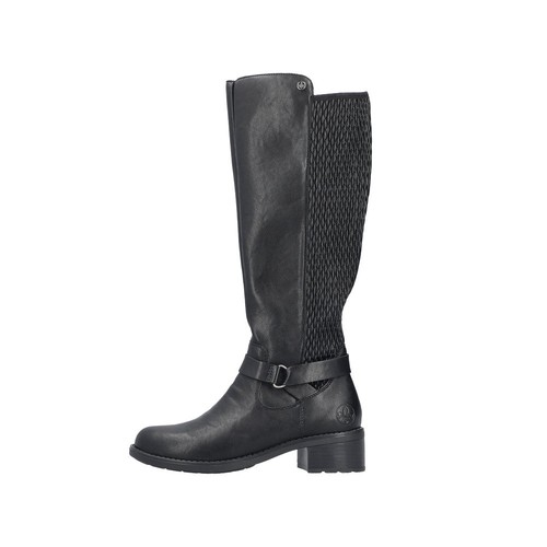 Rieker damen stiefel schwarz - stiefel,