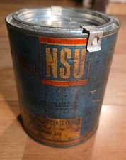 Vintage QT Can NSU Silver