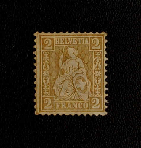 Schweiz sitzende helvetia - schweiz,