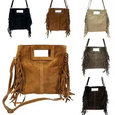 Henkeltasche wildleder tasche - henkeltasche,