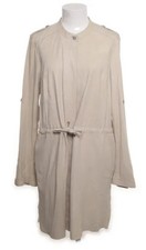 Ledermantel beige 42  44