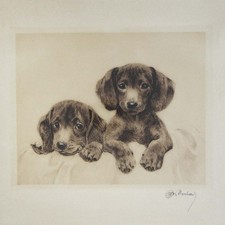 Kurt Meyer-Eberhardt Radierung