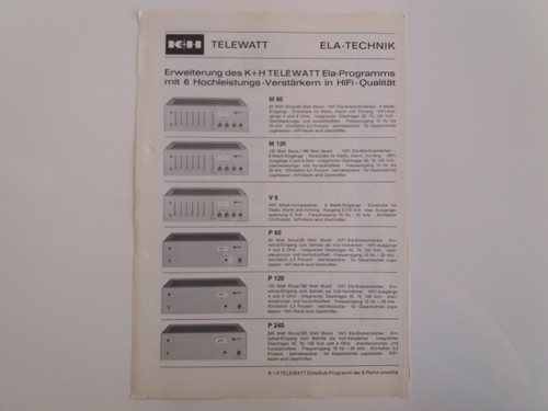 Klein hummel telewatt - , +