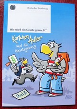 KARLCHEN ADLER und die Gesetzgebung: Comic, Kinder, Bundestag, Quiz, NEU !