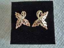 Gold Ohrringe 14 K 585 Rotgold