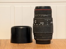 Sigma DG 70-300mm 1:4-5.6 Macro Objektiv für Canon EOS EF