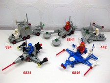 5x Lego Classic Space: 6846