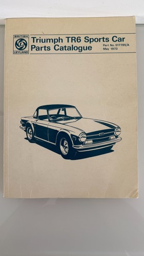 Triumph tr6 parts catalogue - tr6,