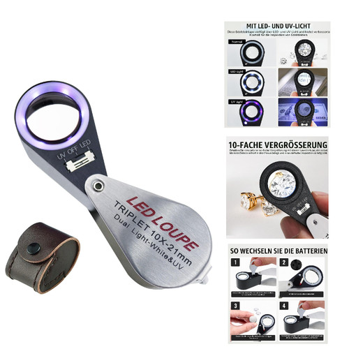 Juwelier lupe 10x mit - juwelier,