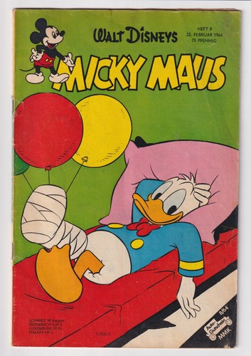 Micky maus 1964 heft - 1964, 8