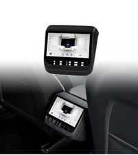 Rear Seat Touch Screen Entertainment System Climate Control For Tesla model 3
