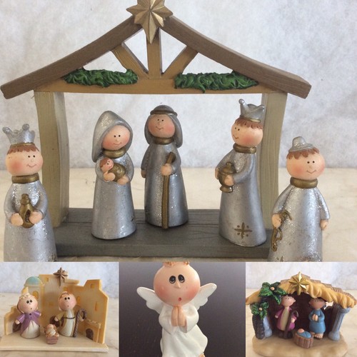 Heilige familie krippe figuren - familie,