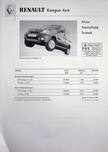 263235 renault kangoo 4x4 - renault,