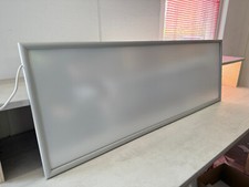 Klapprahmen LED Premium Leuchtkasten 1500 x 500 mm  Leuchtwerbung Wechselrahmen