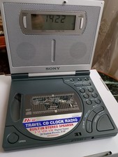 Sony Wecker ICF-CD2000 FM/AM Radio CD getestet - funktionsfähig
