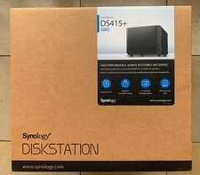 Synology DS415+ DiskStation 4x Bay NAS Gehäuse ohne Festplatten Zustand wie neu