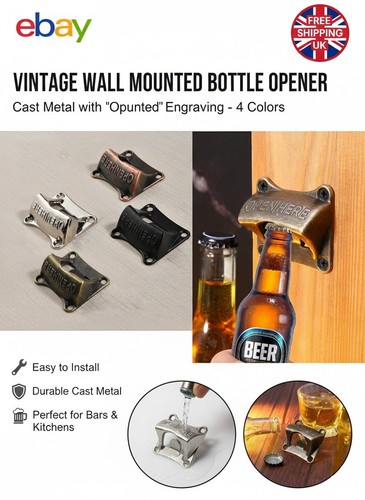 Vintage wand bier - wand,