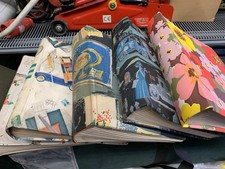 Postkarten und Fotoalben,geleert. 50er,60er,70er Jahre. Teilweise unbenutzt.