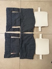 Stokke Tripp Trapp Rückenlehne + Polster In Jeansblau (2 Vorhanden)