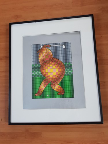 Victor vasarely the golfer - victor,
