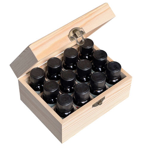 Terpene set wood box - set,
