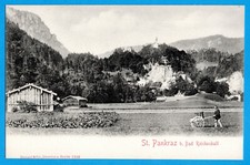 Bad Reichenhall (um 1905) - St. Pankraz - Karlstein Kirche Alpen - AK 599