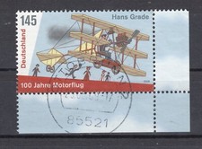Nr.  2698  145 Ct.  Eckrand Hans Grade mit Ortsvollstempel (85521 Ottobrunn)!TOP