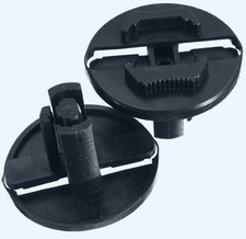 2x Scheinwerfer Reflektor Halter Clips für Mercedes W124 1248210520 NEU #045