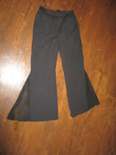 ADOR Schlaghose schwarz Damen Gr.: M 36 38 40 wenig getragen klassiker dehnbar