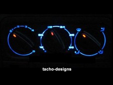 Blaue Heizungsblende VW Golf 3
